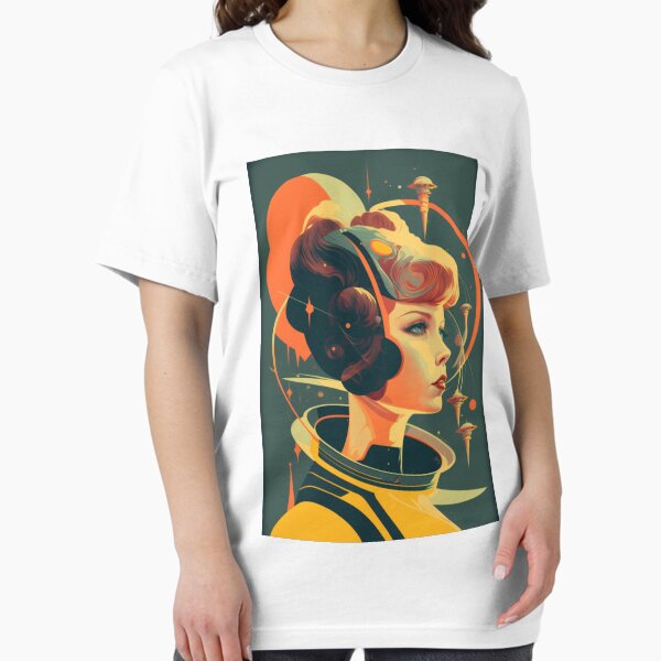 Item preview, Retro science fiction Girl 1960s  designed and sold by RESToRAPTOR.