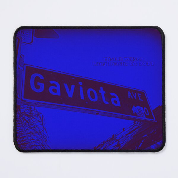 Item preview, Gaviota Avenue BLU PURP, Long Beach, CA by Mistah Wilson designed and sold by The Street Sign Store.