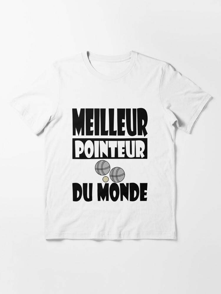 T-SHIRT PÉTANQUE POINTEUR L