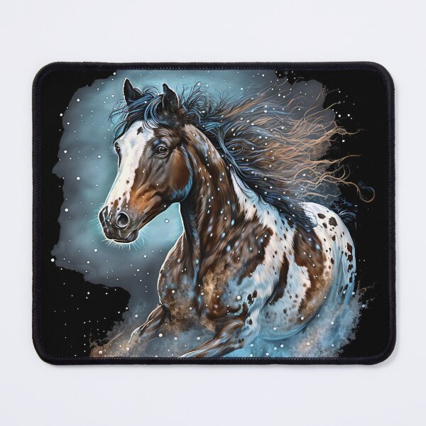 Item preview, APPALOOSA HORSE RUNNING WILD AND FREE  Midjourney AI Artwork designed and sold by davidjulie.
