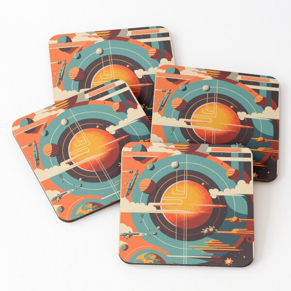 Item preview, Retro science fiction Planet System 1960s  designed and sold by RESToRAPTOR.