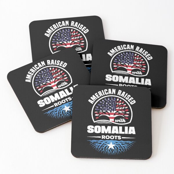 Item preview, American Raised With Somali Roots Somali Somalia Somali Flag designed and sold by ShopTheStyle.