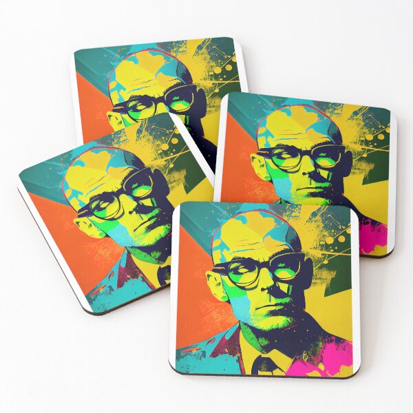Item preview, Modern bald man in pop-art style designed and sold by loucaski.