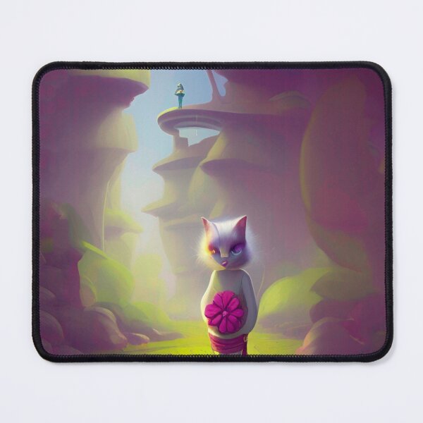 Item preview, Cat Holding Flower designed and sold by mghtymvrk2040.