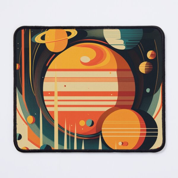 Item preview, Retro science fiction Planet System 1960s  designed and sold by RESToRAPTOR.