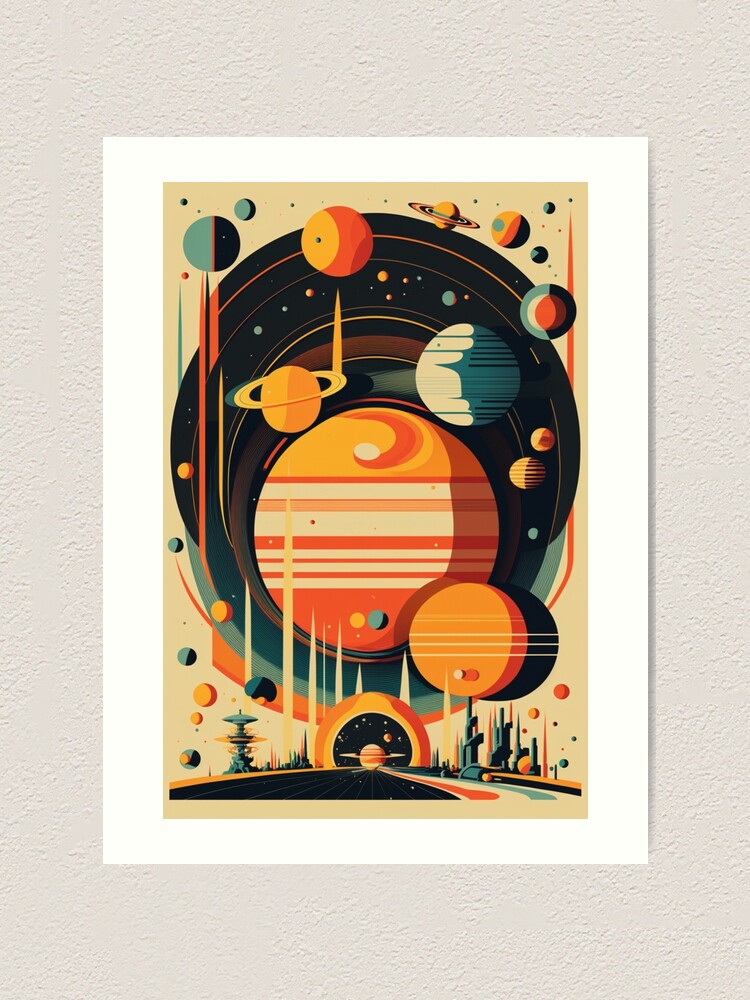 アート・デザイン・音楽 A Pictorial History of Science Fiction The Elements of Science Fiction', standalone illustration by