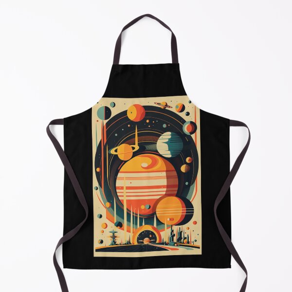Item preview, Retro science fiction Planet System 1960s  designed and sold by RESToRAPTOR.