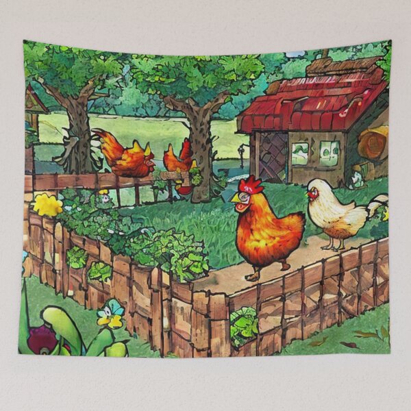 Item preview, Chicken garden designed and sold by doomwalker2010.