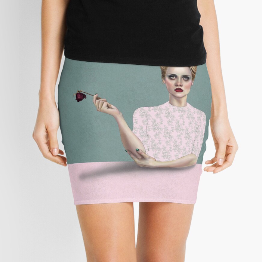 Rose Mini Skirt
