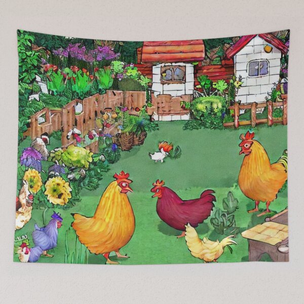 Item preview, Chicken garden designed and sold by doomwalker2010.