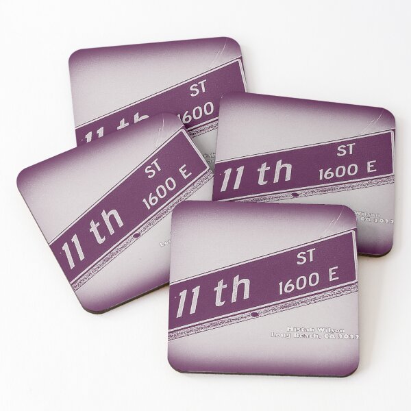 Item preview, 11th Street PURP FUZION, Long Beach, CA by Mistah Wilson designed and sold by The Street Sign Store.