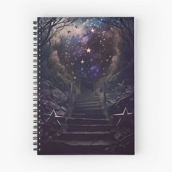 Item preview, Magic landscape with starry night designed and sold by GforAL.