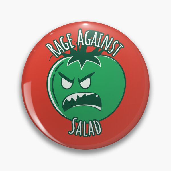 Item preview,  Rage Against Salad - Angry Green Tomato  designed and sold by RoboRaphael.