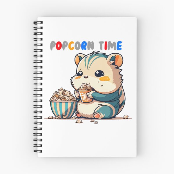 Item preview, Popcorn Time with Hamster designed and sold by mtperspective.