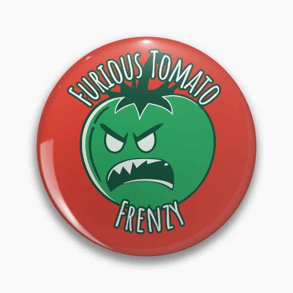 Item preview, Furious Tomato Frenzy - Angry Green Tomato  designed and sold by RoboRaphael.