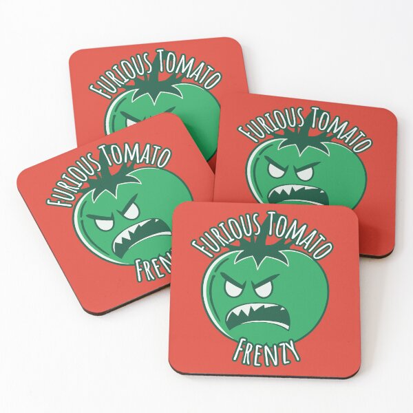 Item preview, Furious Tomato Frenzy - Angry Green Tomato  designed and sold by RoboRaphael.