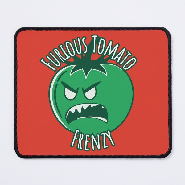 Item preview, Furious Tomato Frenzy - Angry Green Tomato  designed and sold by RoboRaphael.