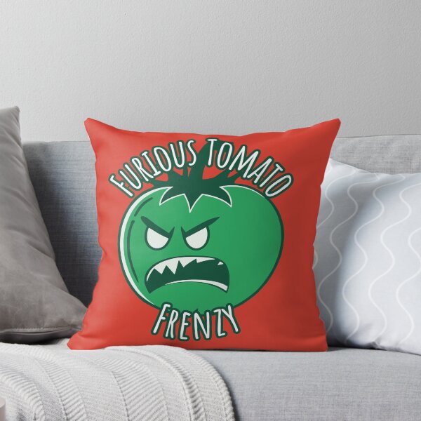 Item preview, Furious Tomato Frenzy - Angry Green Tomato  designed and sold by RoboRaphael.