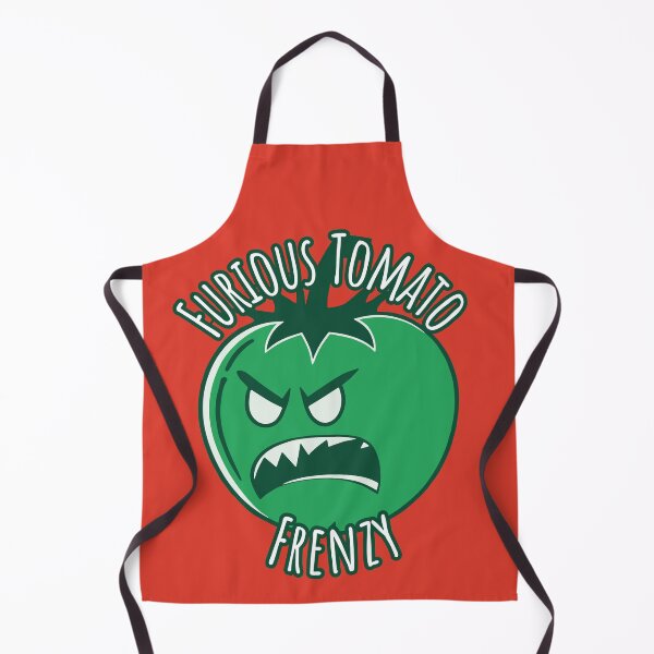 Item preview, Furious Tomato Frenzy - Angry Green Tomato  designed and sold by RoboRaphael.