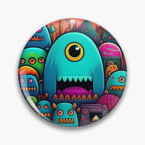Item preview, Cartoon monsters designed and sold by Murilislolja.