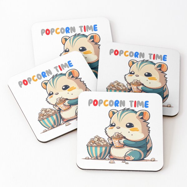 Item preview, Popcorn Time with Hamster designed and sold by mtperspective.