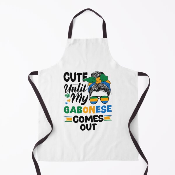 Item preview, Gabonese Gabon Gabonese Flag Cute Until My Gabonese Comes designed and sold by ShopTheStyle.