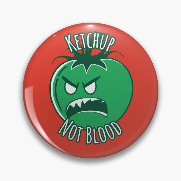 Item preview, Ketchup, Not Blood - Angry Green Tomato  designed and sold by RoboRaphael.