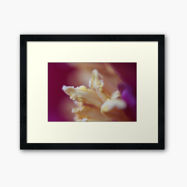 Item preview, Yellow Flower Macro Art Print designed and sold by EarthFlowerPics.