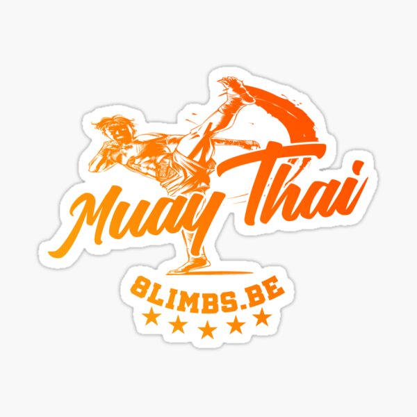 8limbs - Muay Kicker Sticker