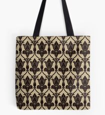Baker Street 221b Wallpaper Tote Bag