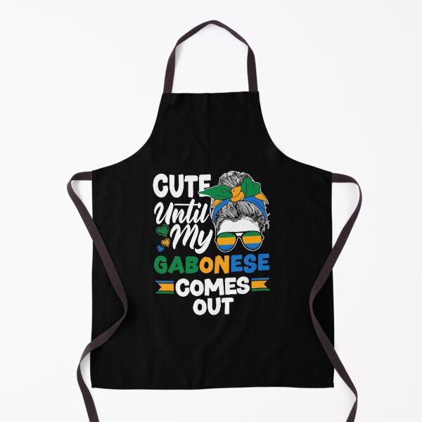 Item preview, Gabonese Gabon Gabonese Flag Cute Until My Gabonese Comes designed and sold by ShopTheStyle.