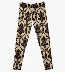 Baker Street 221b Wallpaper Leggings