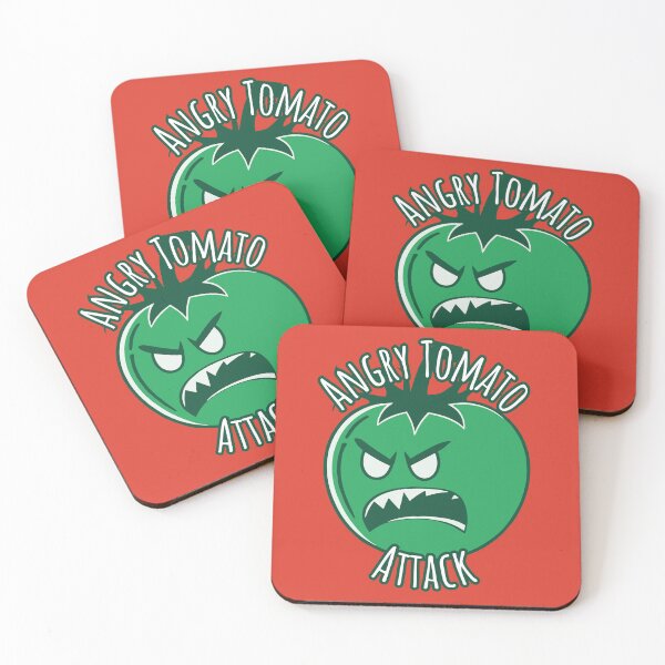Item preview, Angry Tomato Attack - Angry Green Tomato  designed and sold by RoboRaphael.