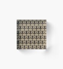 Baker Street 221b Wallpaper Acrylic Block