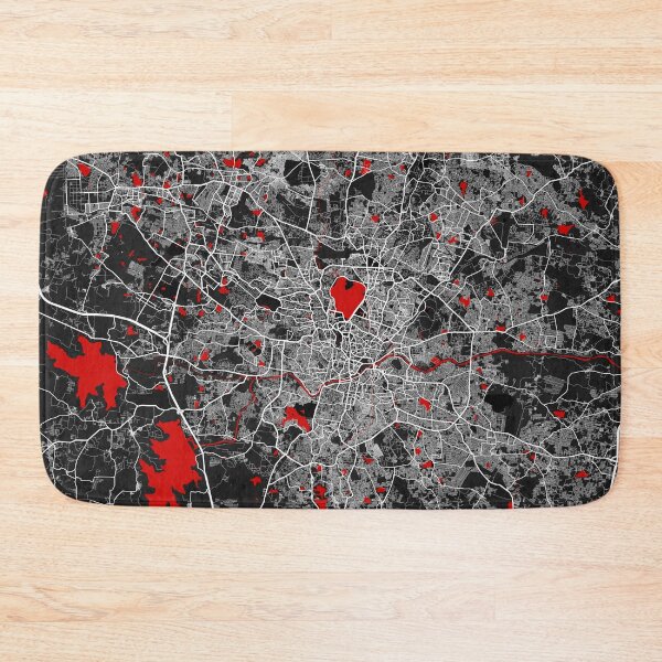Item preview, Hyderabad City Map of Telangana, India - Oriental designed and sold by deMAP.