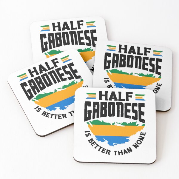 Item preview, Gabonese Gabon Gabonese Flag Half Gabonese Funny designed and sold by ShopTheStyle.