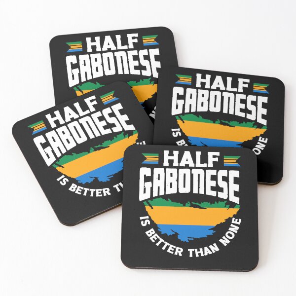 Item preview, Gabonese Gabon Gabonese Flag Half Gabonese Funny designed and sold by ShopTheStyle.
