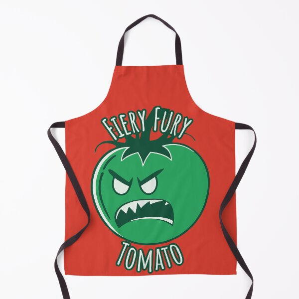 Item preview, Fiery Fury Tomato - Angry Green Tomato  designed and sold by RoboRaphael.