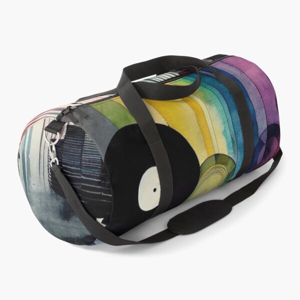 Item preview, Abstract watercolor of vinyl records designed and sold by artefacta.