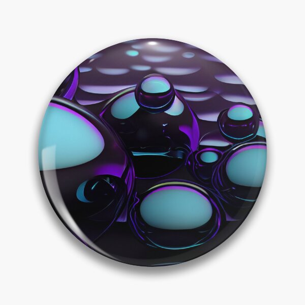 Item preview, Purple and Aqua Bubbles designed and sold by Manafold.