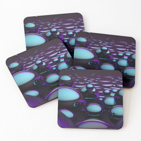 Item preview, Purple and Aqua Bubbles designed and sold by Manafold.