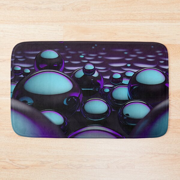 Item preview, Purple and Aqua Bubbles designed and sold by Manafold.