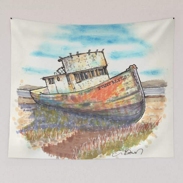 Item preview, Point Reyes Shipwreck California designed and sold by Gregg Brown.