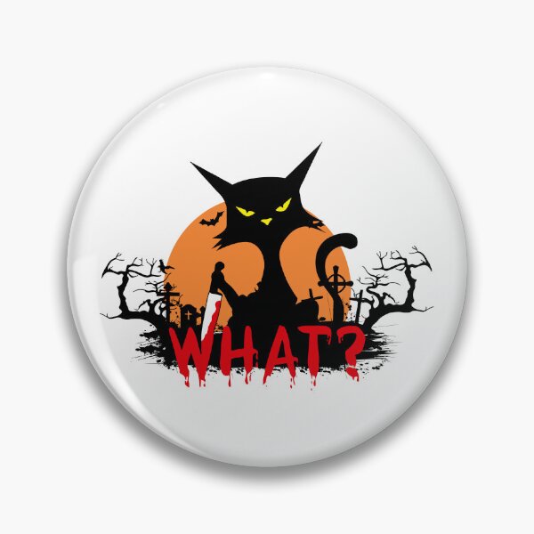 Item preview, Cat What Murderous Black Cat With Knife designed and sold by Emilygrace77.