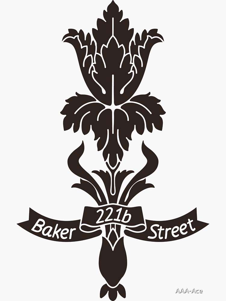"Baker Street flower" Sticker for Sale by AAAAce Redbubble