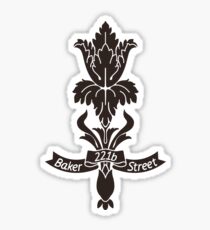 Baker Street flower Sticker