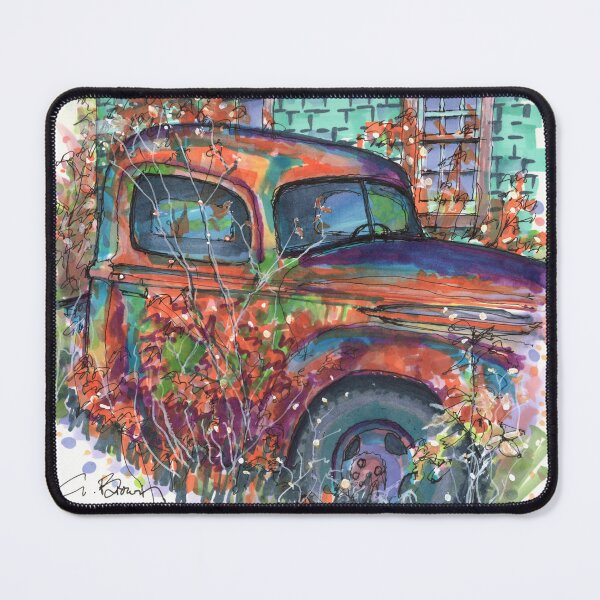 Item preview, Old Truck in Autumn designed and sold by Gregg Brown.