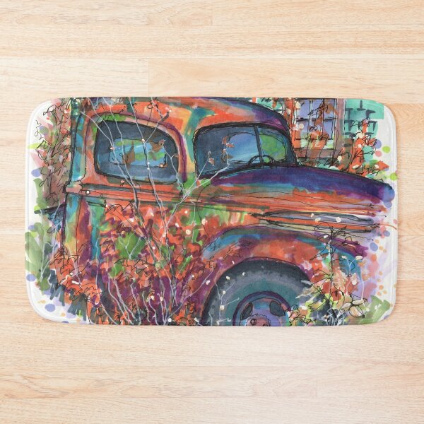 Item preview, Old Truck in Autumn designed and sold by Gregg Brown.