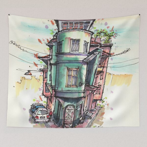 Item preview, Street Corner Istanbul Turkey designed and sold by Gregg Brown.