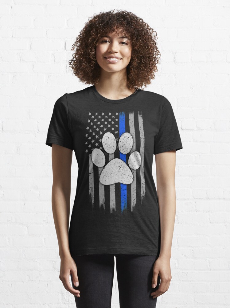 thin blue line k9 shirt